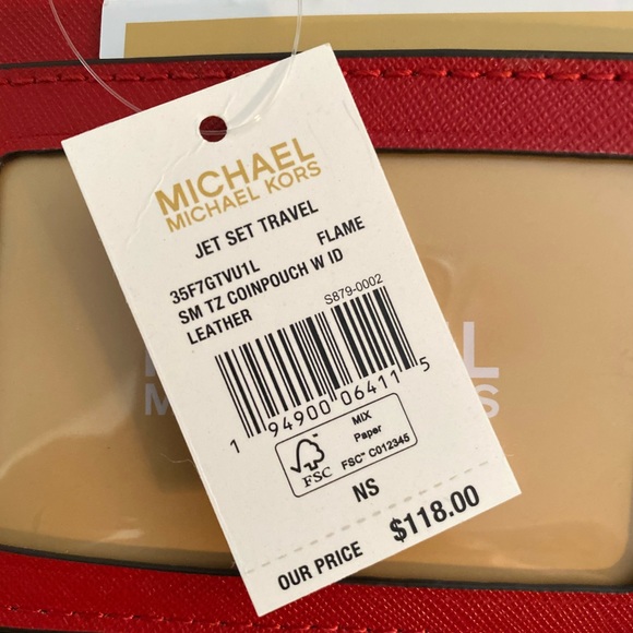 Michael Kors Jet Set Travel Small Coinpouch - Picture 6 of 7